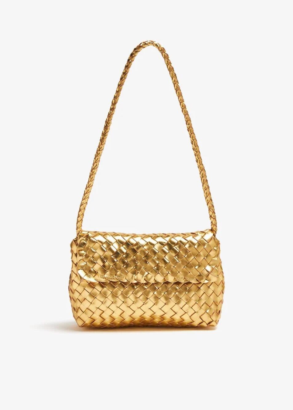 Loeffler Randall Billie Shoulder Bag ~ Gold